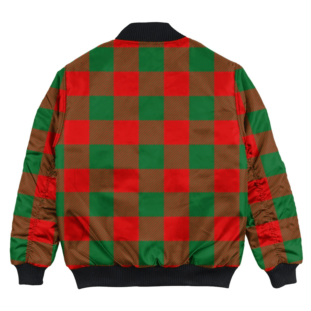 Clan Moncrieffe Tartan Bomber Jacket WF26 Moncrieffe Tartan Tartan Bomber Jacket   