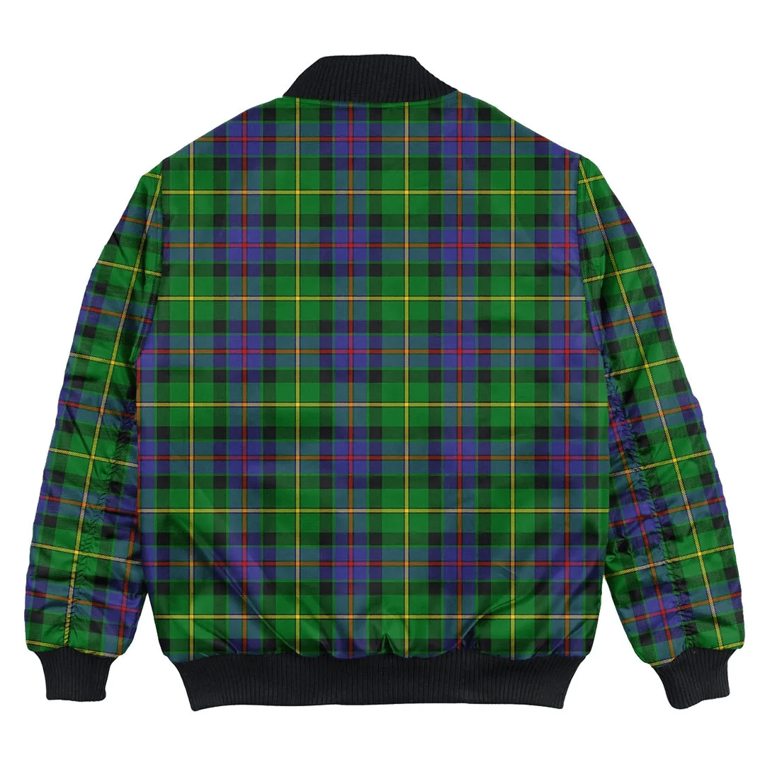 Clan Tait Modern Tartan Bomber Jacket MG51 Tait Modern Tartan Tartan Bomber Jacket   