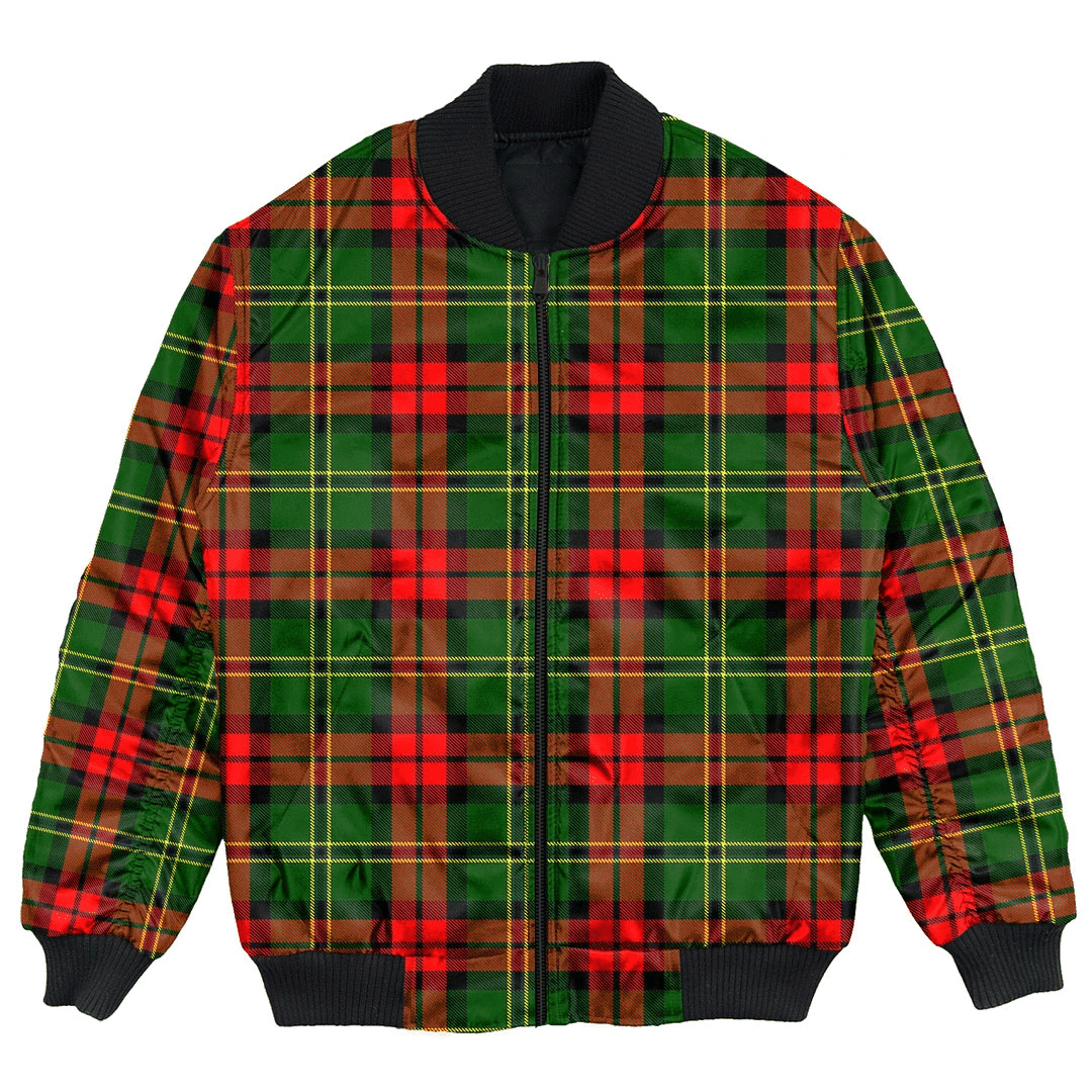 Clan Clan Blackstock Tartan Clan Bomber Jacket AJ49 Blackstock Tartan Tartan Bomber Jacket   