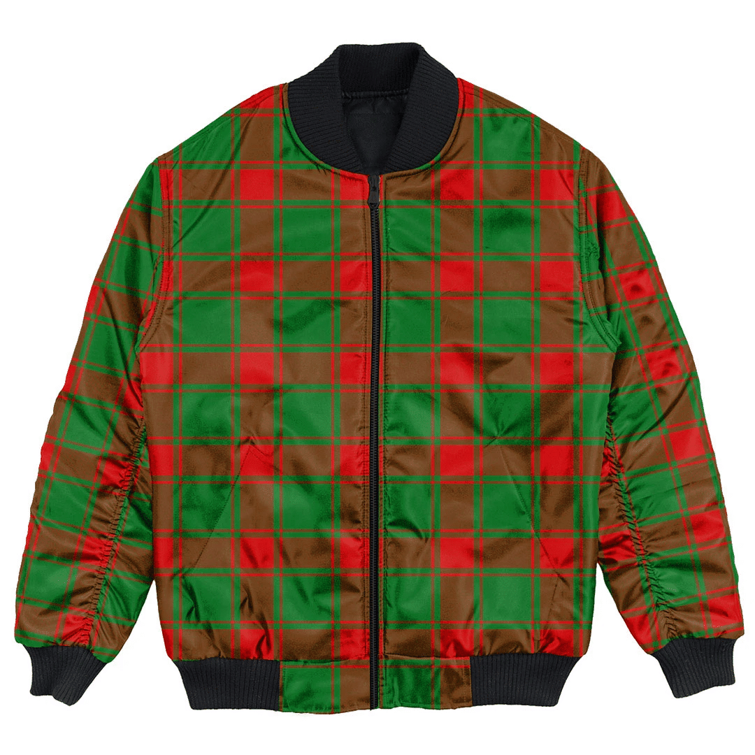 Clan Middleton Modern Tartan Clan Bomber Jacket UU85 Middleton Modern Tartan Tartan Bomber Jacket   