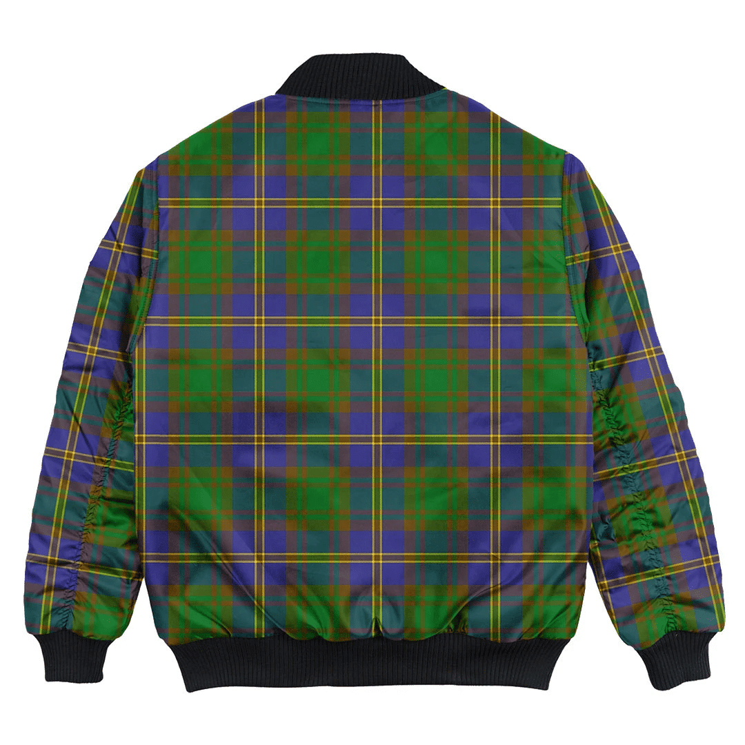 Clan Strange of Balkaskie Tartan Bomber Jacket EY72 Strange of Balkaskie Tartan Tartan Bomber Jacket   