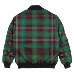 Clan Chisholm Hunting Ancient Tartan Clan Bomber Jacket RP45 Chisholm Hunting Ancient Tartan Tartan Bomber Jacket   