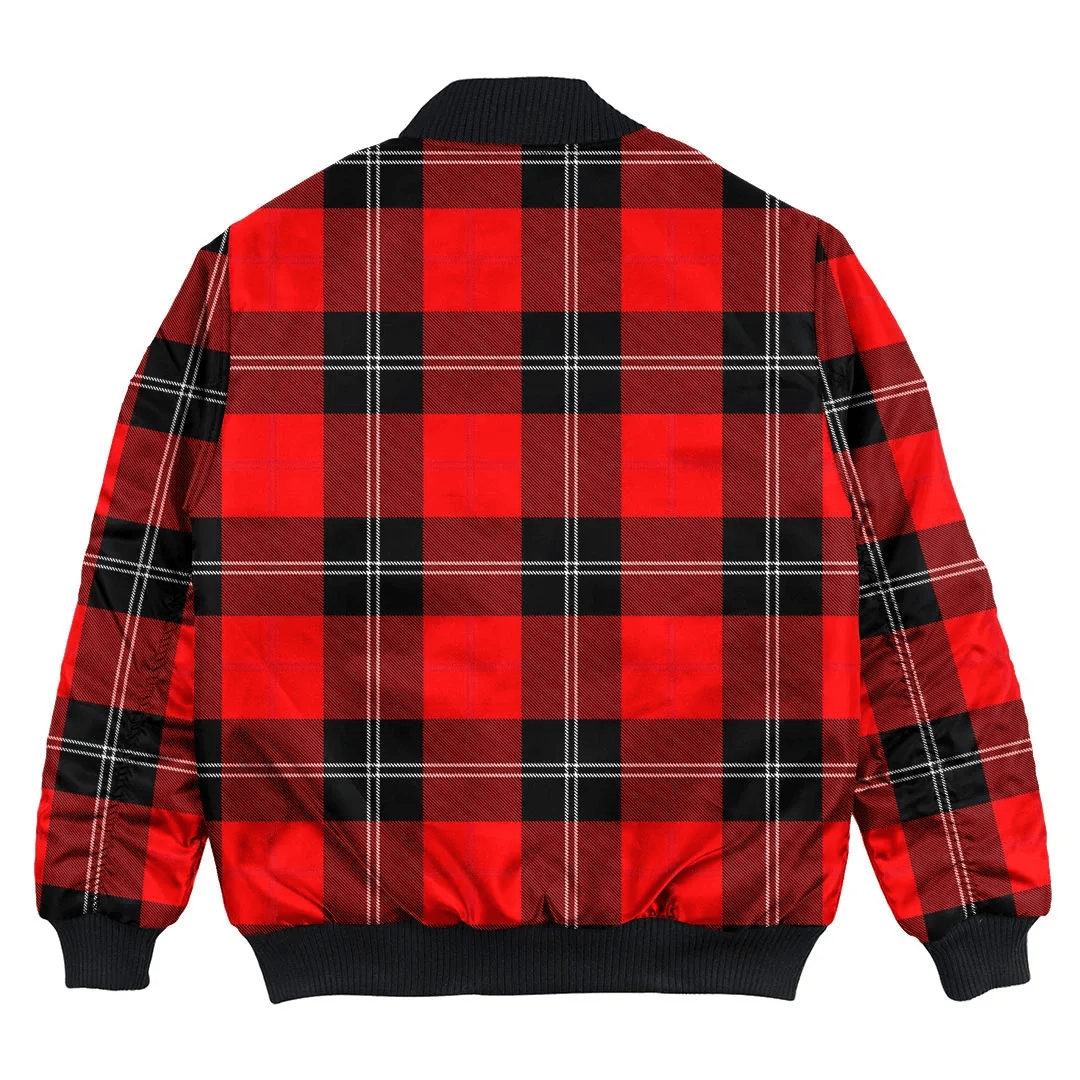 Clan Ramsay Modern Tartan Clan Bomber Jacket IW73 Ramsay Modern Tartan Tartan Bomber Jacket   