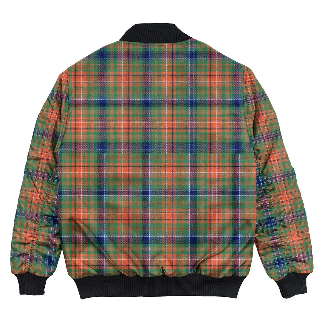 Clan Wilson Ancient Tartan Bomber Jacket ME42 Wilson Ancient Tartan Tartan Bomber Jacket   