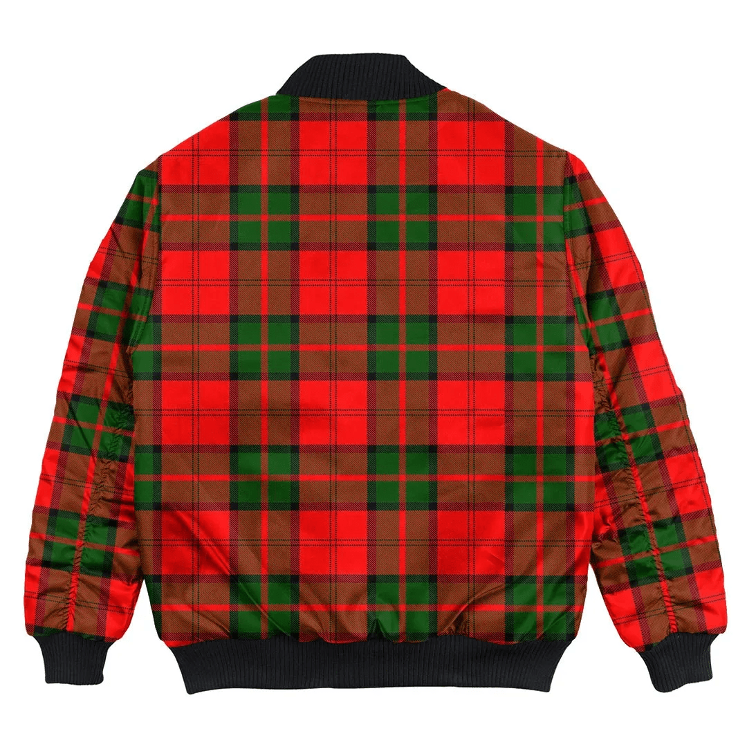 Clan Dunbar Modern Tartan Clan Bomber Jacket QQ24 Dunbar Modern Tartan Tartan Bomber Jacket   