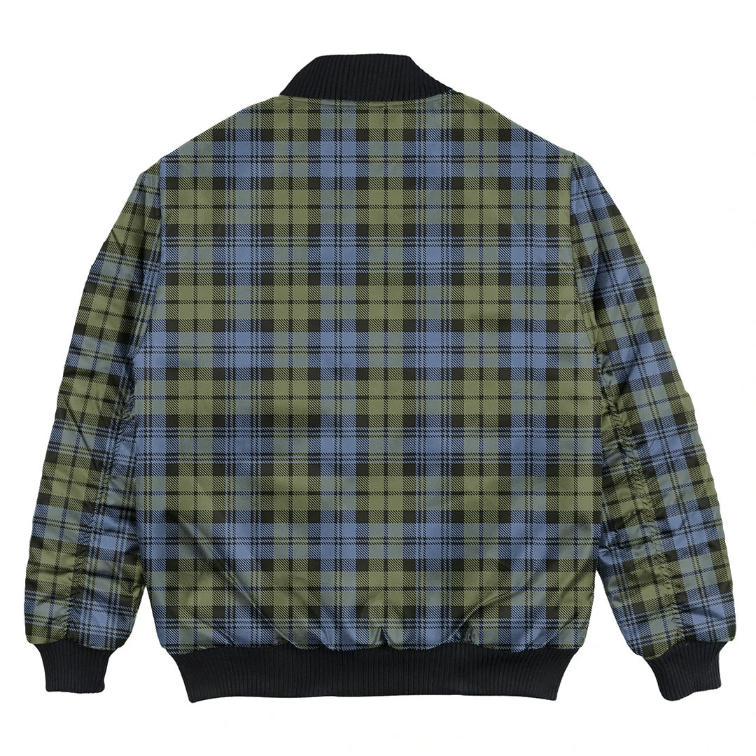 Clan Campbell Faded Tartan Clan Bomber Jacket ZX33 Campbell Faded Tartan Tartan Bomber Jacket   