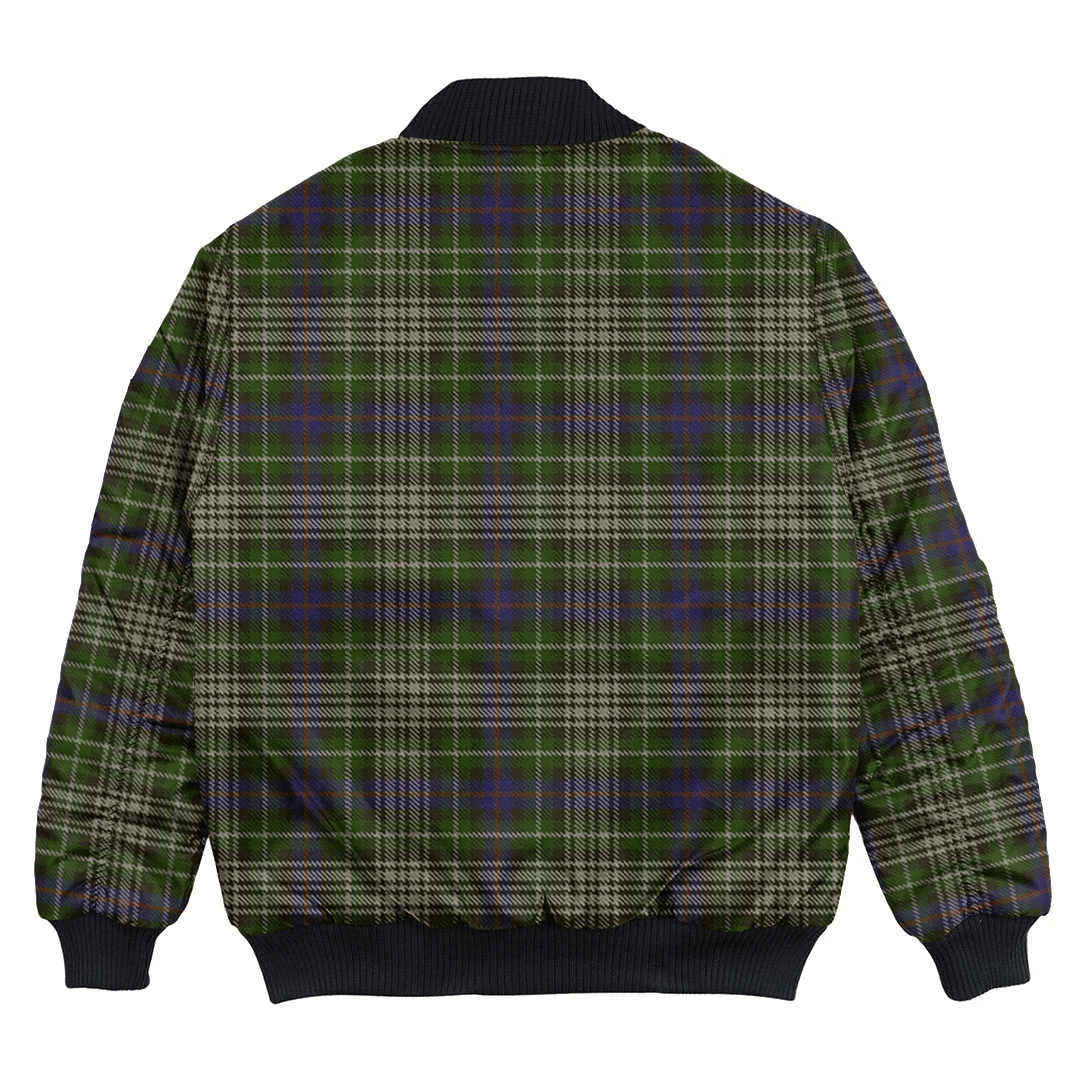 Clan Davidson Tulloch Dress Tartan Bomber Jacket WV75 Davidson Tulloch Dress Tartan Tartan Bomber Jacket   