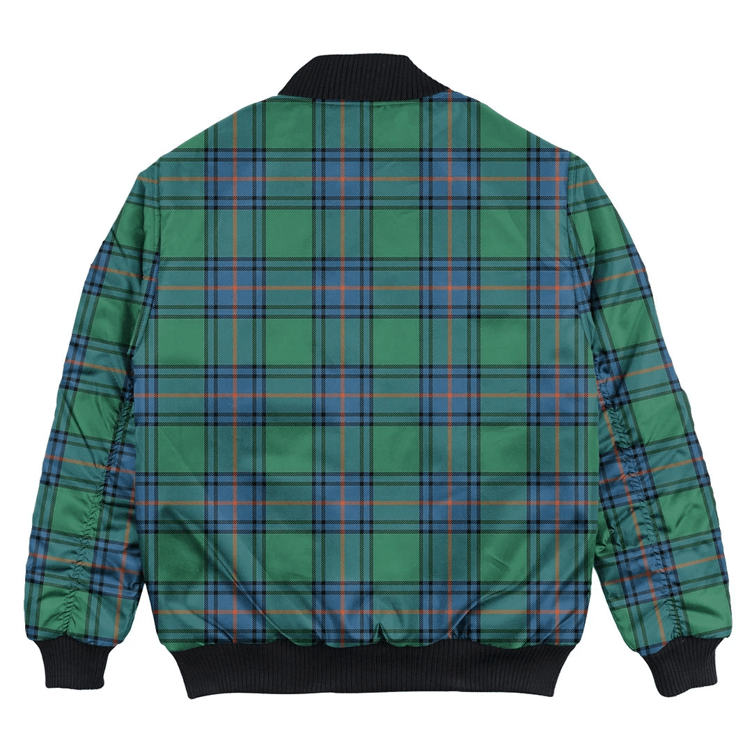 Clan Shaw Ancient Tartan Bomber Jacket DY50 Shaw Ancient Tartan Tartan Bomber Jacket   