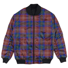 Clan Chisholm Hunting Modern Tartan Bomber Jacket FQ62 Chisholm Hunting Modern Tartan Tartan Bomber Jacket   