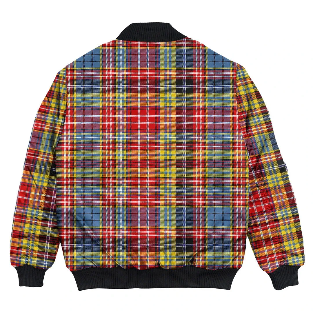 Clan Drummond of Strathallan Tartan Bomber Jacket YE79 Drummond of Strathallan Tartan Tartan Bomber Jacket   