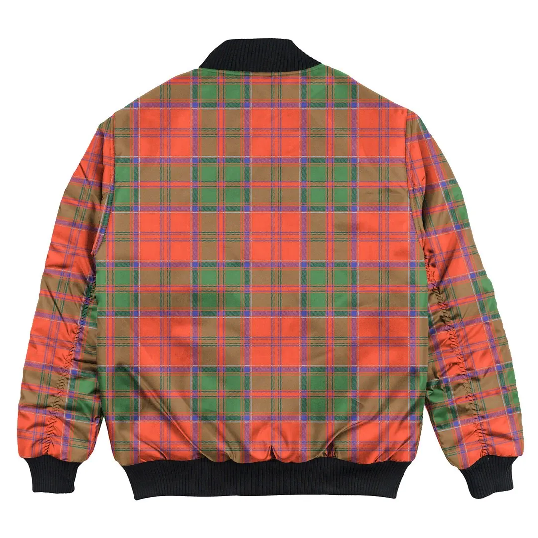 Clan Grant Ancient Tartan Bomber Jacket OL51 Grant Ancient Tartan Tartan Bomber Jacket   