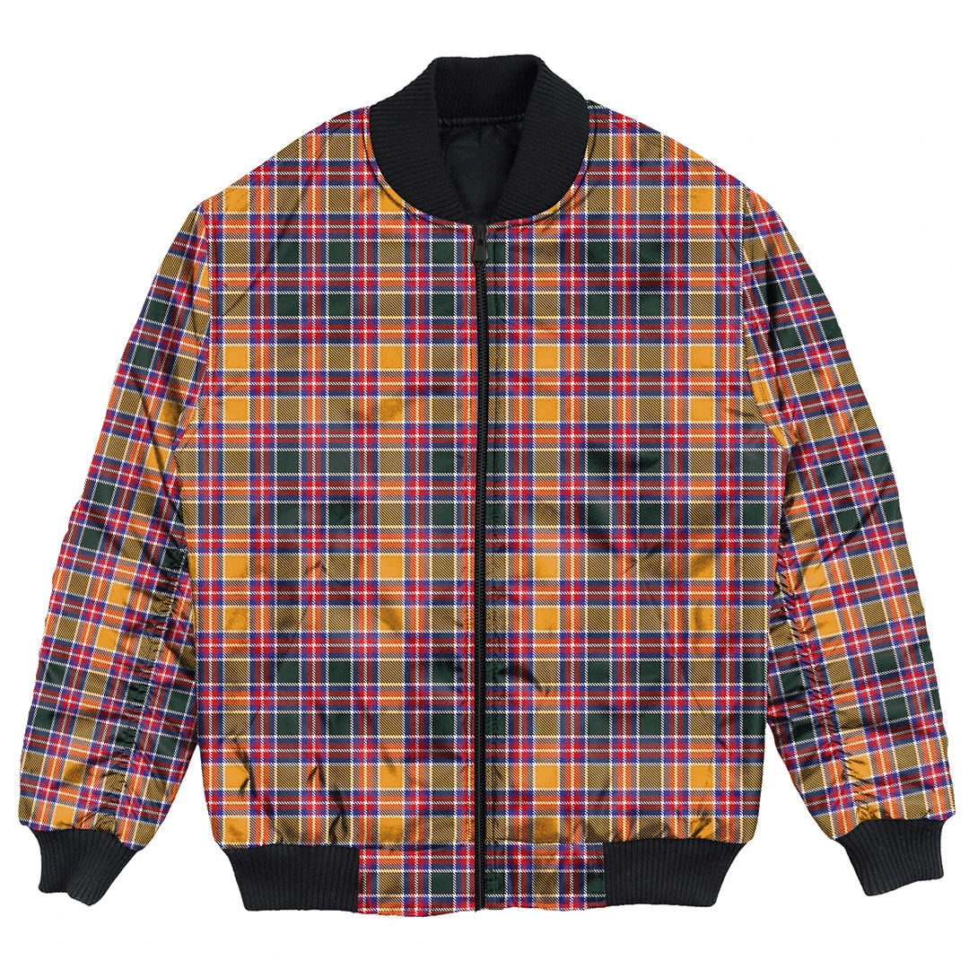 Clan Jacobite Tartan Bomber Jacket FA49 Jacobite Tartan Tartan Bomber Jacket   