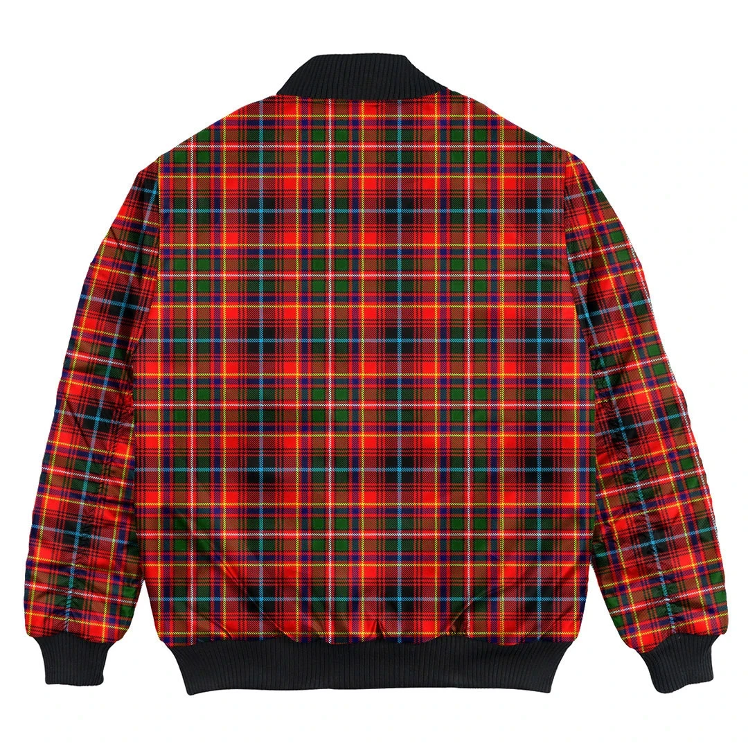 Clan Innes Modern Tartan Bomber Jacket FP73 Innes Modern Tartan Tartan Bomber Jacket   