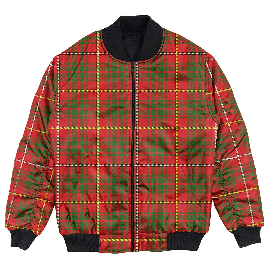 Clan Clan Bruce Modern Tartan Bomber Jacket KW90 Bruce Modern Tartan Tartan Bomber Jacket   