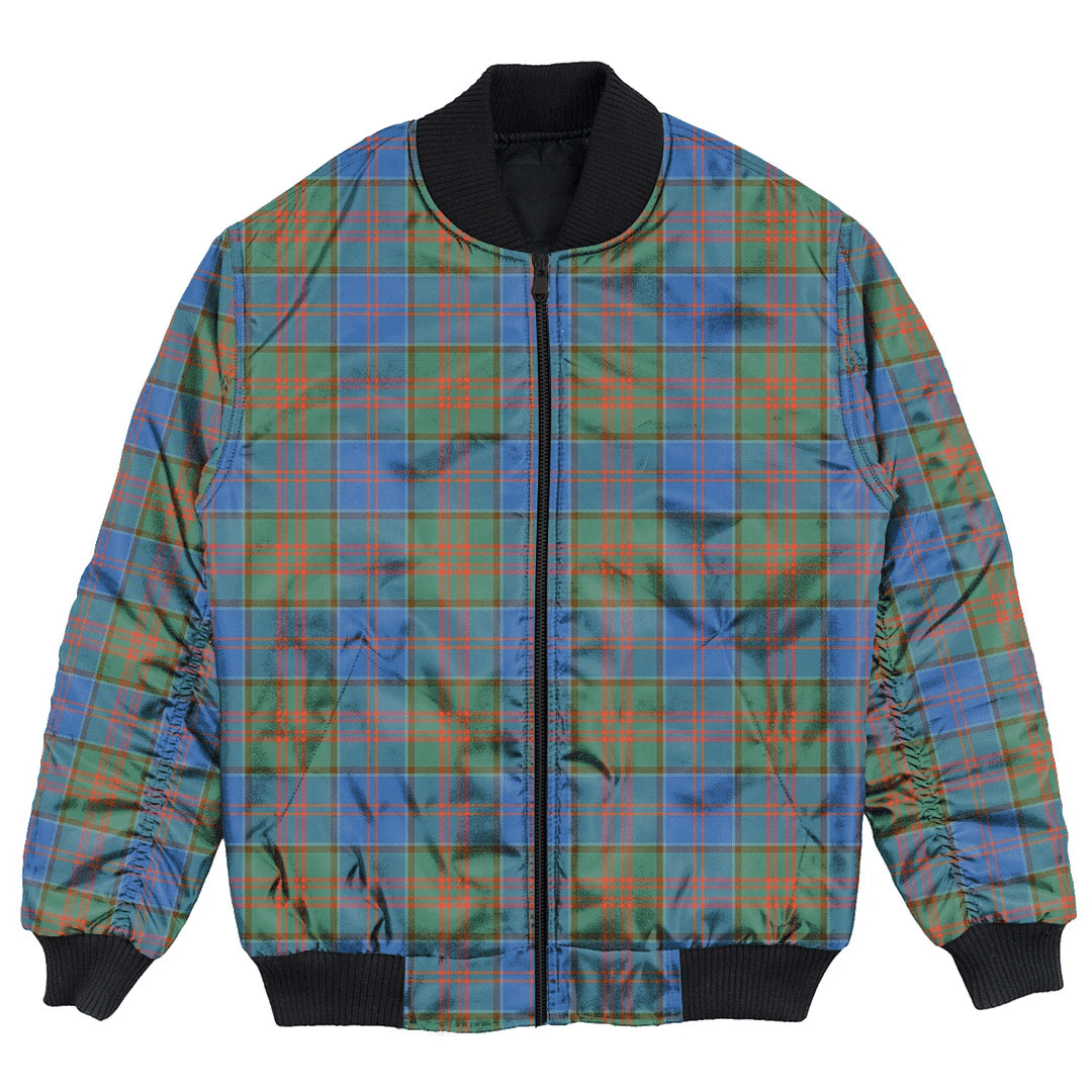 Clan Stewart of Appin Hunting Ancient Tartan Bomber Jacket HE97 Stewart of Appin Hunting Ancient Tartan Tartan Bomber Jacket   