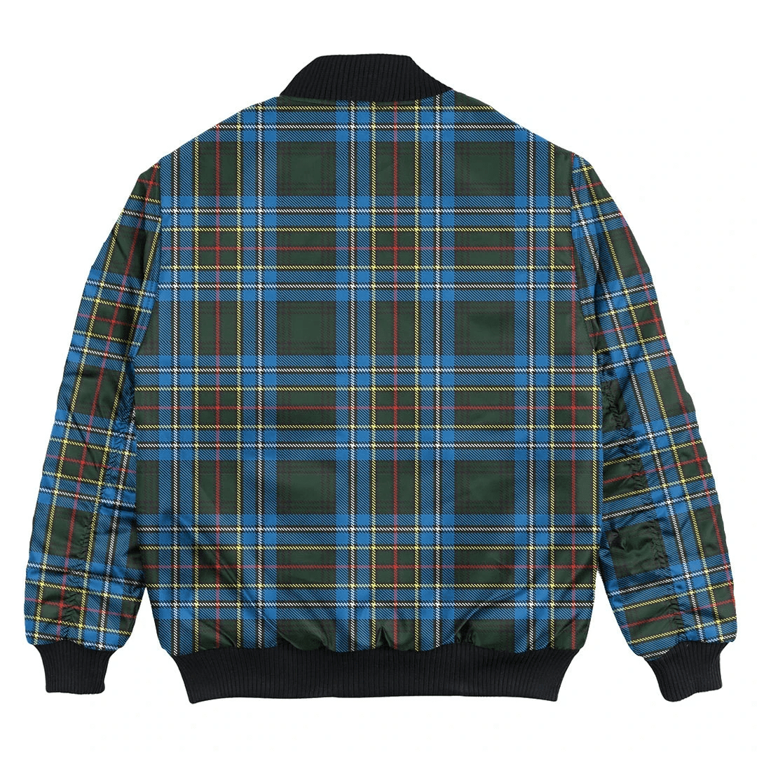 Clan Cockburn Modern Tartan Bomber Jacket XL33 Cockburn Modern Tartan Tartan Bomber Jacket   