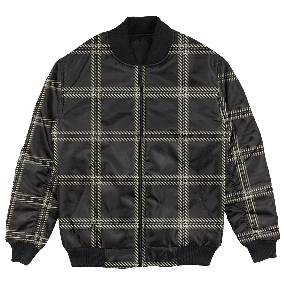 Clan Eternity Tartan Bomber Jacket HF29 Eternity Tartan Tartan Bomber Jacket   