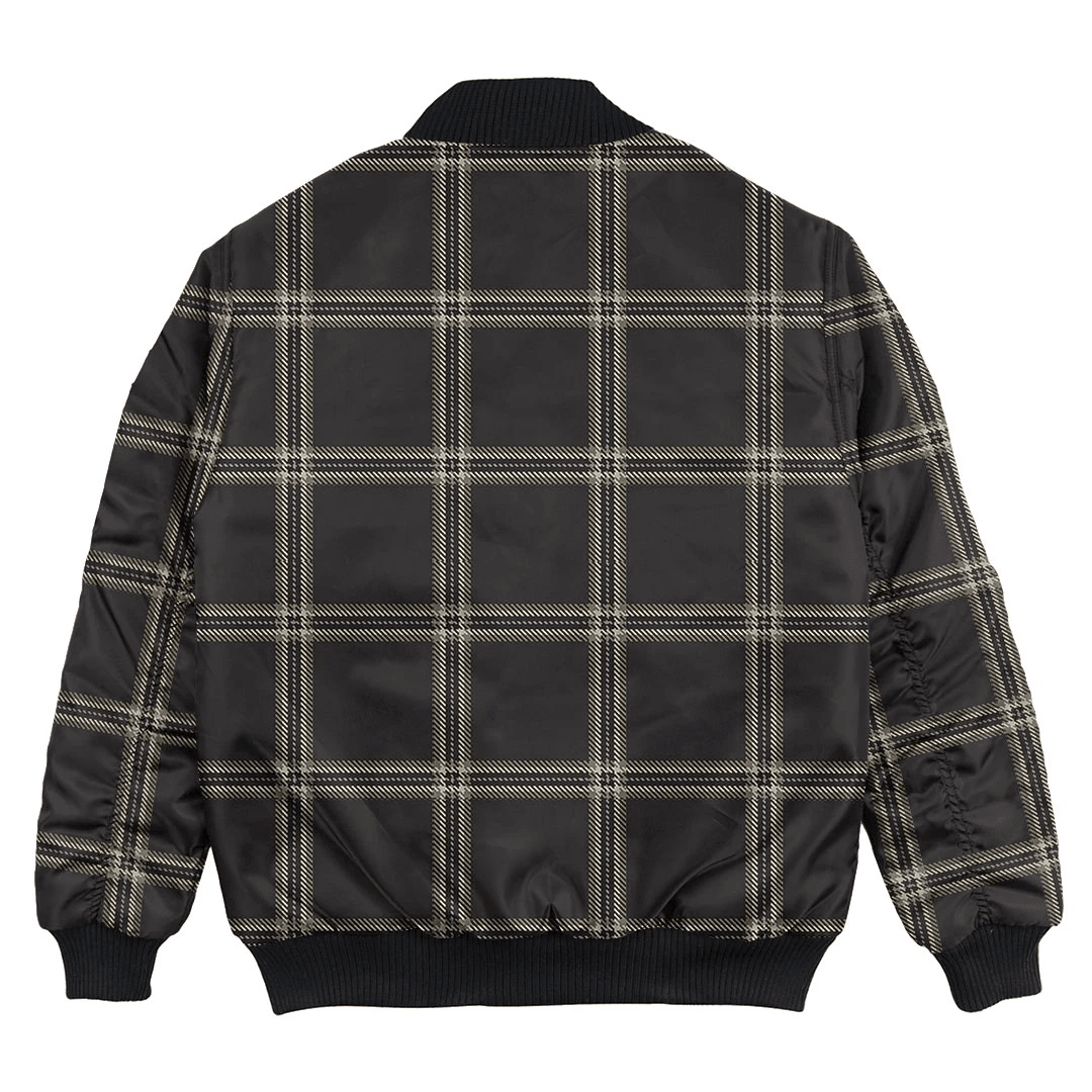 Clan Eternity Tartan Bomber Jacket HF29 Eternity Tartan Tartan Bomber Jacket   