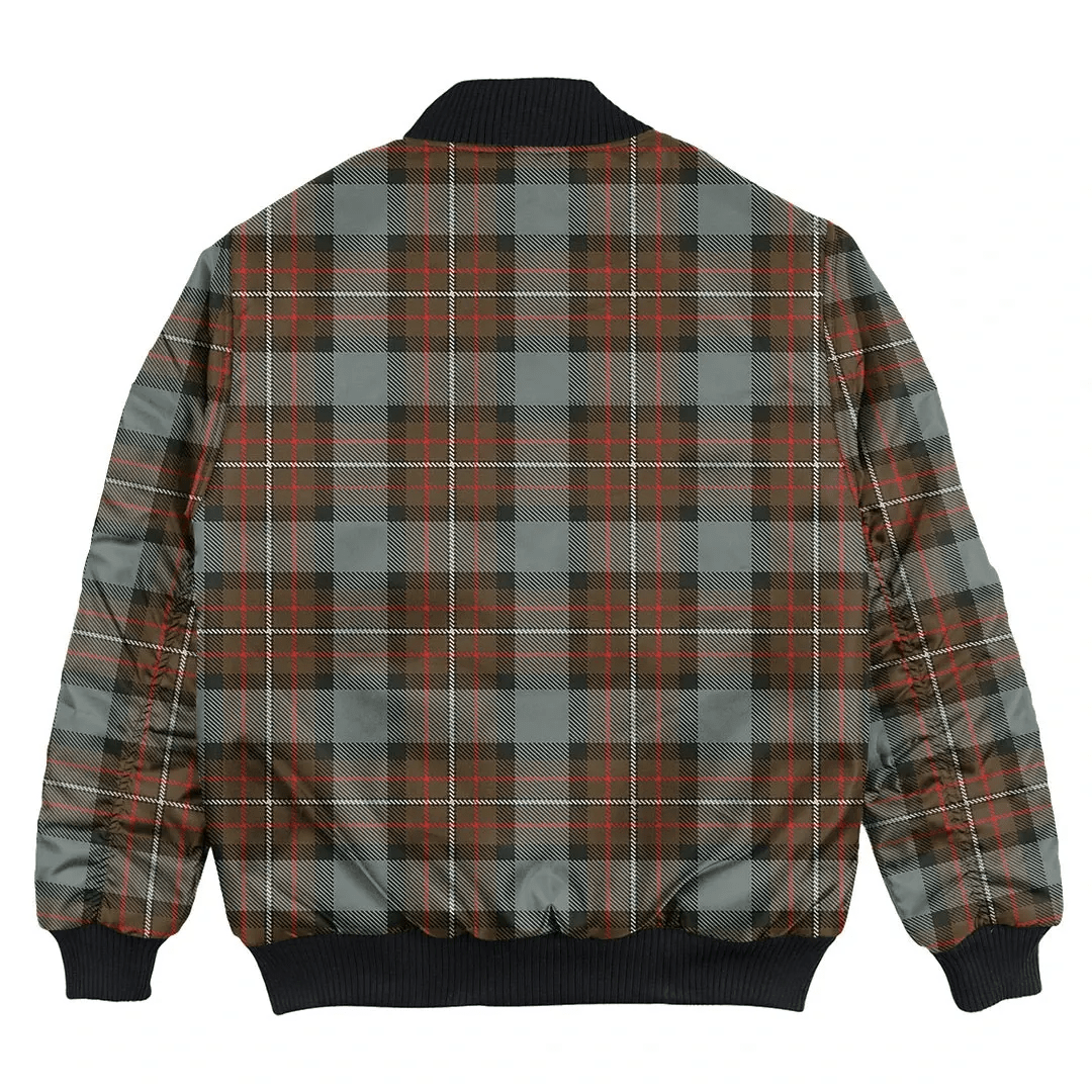 Clan Fergusson Weathered Tartan Bomber Jacket WA46 Fergusson Weathered Tartan Tartan Bomber Jacket   