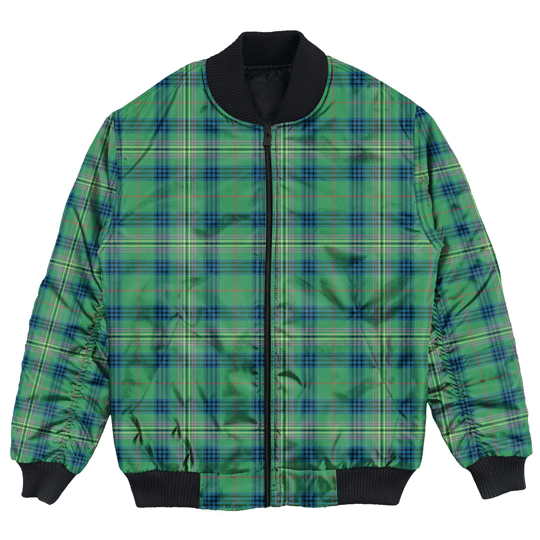 Clan Kennedy Ancient Tartan Bomber Jacket SK29 Kennedy Ancient Tartan Tartan Bomber Jacket   