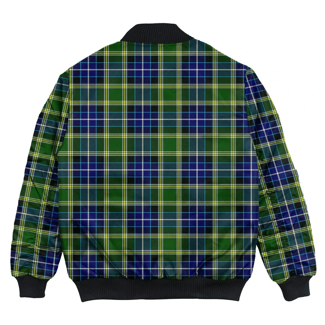 Clan MacKellar Tartan Bomber Jacket MF95 MacKellar Tartan Tartan Bomber Jacket   