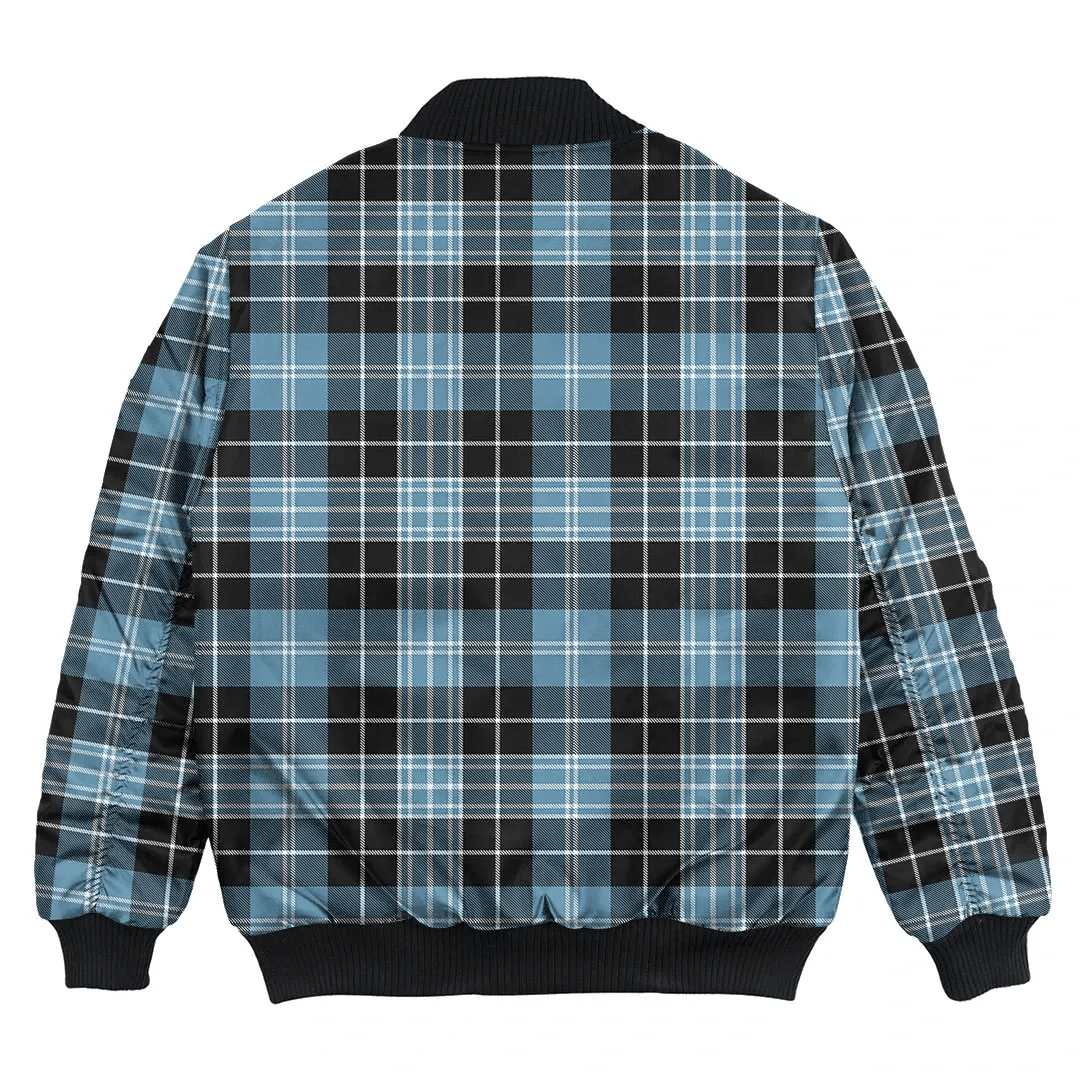 Clan Clark Ancient Tartan Bomber Jacket RQ43 Clark Ancient Tartan Tartan Bomber Jacket   