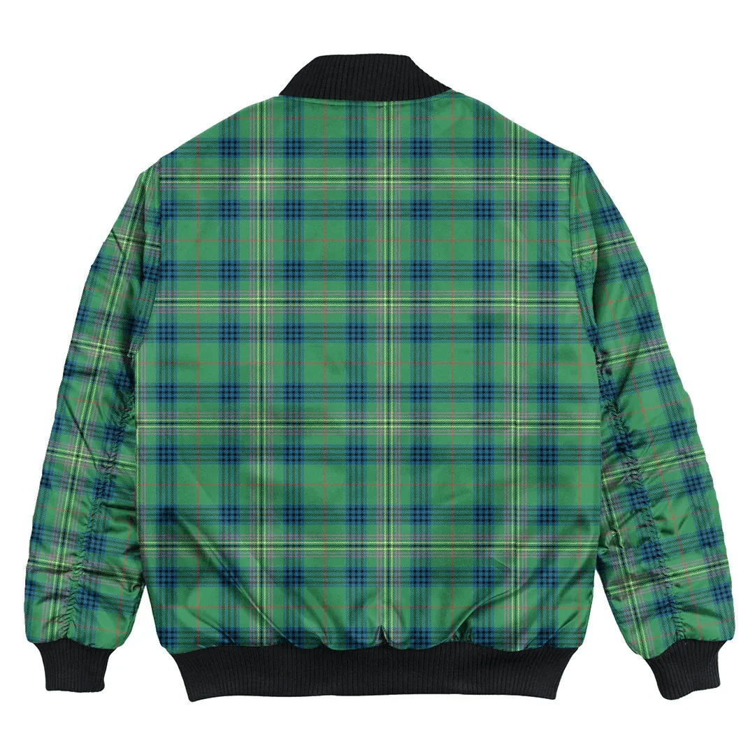 Clan Kennedy Ancient Tartan Bomber Jacket SK29 Kennedy Ancient Tartan Tartan Bomber Jacket   