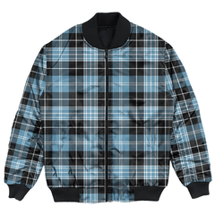 Clan Clark Ancient Tartan Bomber Jacket RQ43 Clark Ancient Tartan Tartan Bomber Jacket   