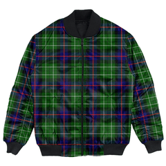 Clan Leslie Hunting Tartan Bomber Jacket OZ85 Leslie Hunting Tartan Tartan Bomber Jacket   