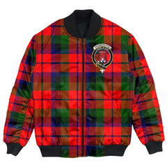 Clan MacNaughton Modern Tartan Crest Bomber Jacket WZ59 MacNaughton Modern Tartan Tartan Bomber Jacket   