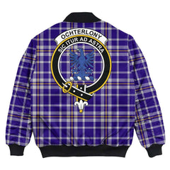 Clan Ochterlony Tartan Crest Bomber Jacket WG50 Ochterlony Tartan Tartan Bomber Jacket   