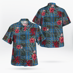 Clan Cockburn Modern Tartan Scottish Lion Hawaiian Shirt XG17 Cockburn Modern Tartan Tartan Hawaii Shirt   