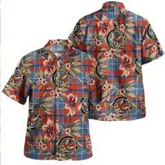 Clan Wishart Dress Ancient Tartan Crest Badge Aloha Hawaiian Shirt Tropical Old Style VB47 Wishart Dress Ancient Tartan Tartan Today   