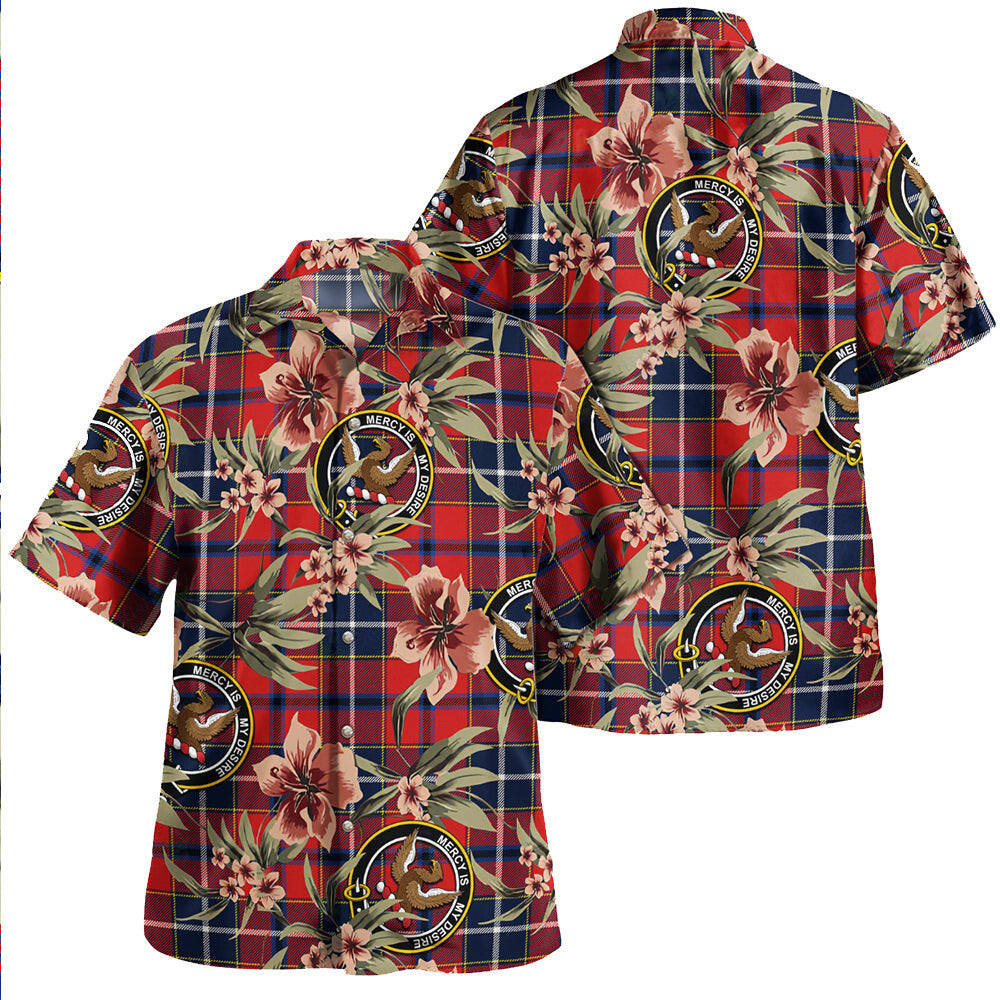 Clan Wishart Dress Modern Tartan Crest Badge Aloha Hawaiian Shirt Tropical Old Style FL37 Wishart Dress Modern Tartan Tartan Today   