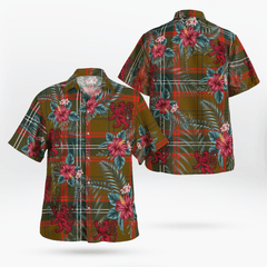 Clan Seton Hunting Modern Tartan Scottish Lion Hawaiian Shirt KX32 Seton Hunting Modern Tartan Tartan Hawaii Shirt   