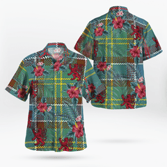 Clan Whitelaw Tartan Scottish Lion Hawaiian Shirt SV11 Whitelaw Tartan Tartan Hawaii Shirt   