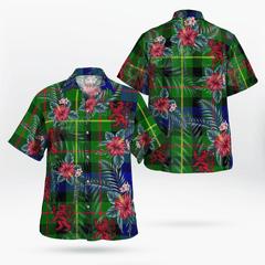 Clan Rollo Tartan Scottish Lion Hawaiian Shirt AS45 Rollo Tartan Tartan Hawaii Shirt   