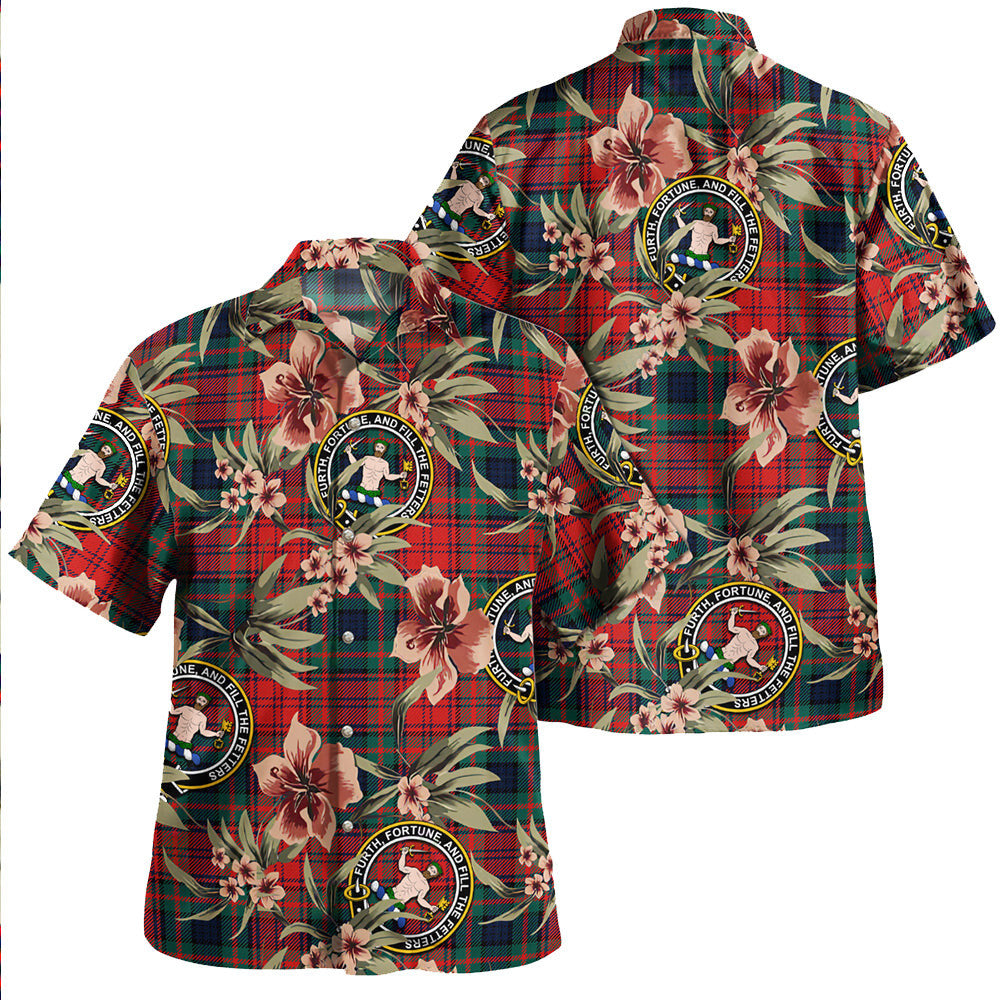 Clan Murray of Atholl Red Dress (Murray of Atholl Red Dress) Modern Tartan Crest Badge Aloha Hawaiian Shirt Tropical Old Style LK82 Murray of Atholl Red Dress (Murray of Atholl Red Dress) Modern Tartan Tartan Today   