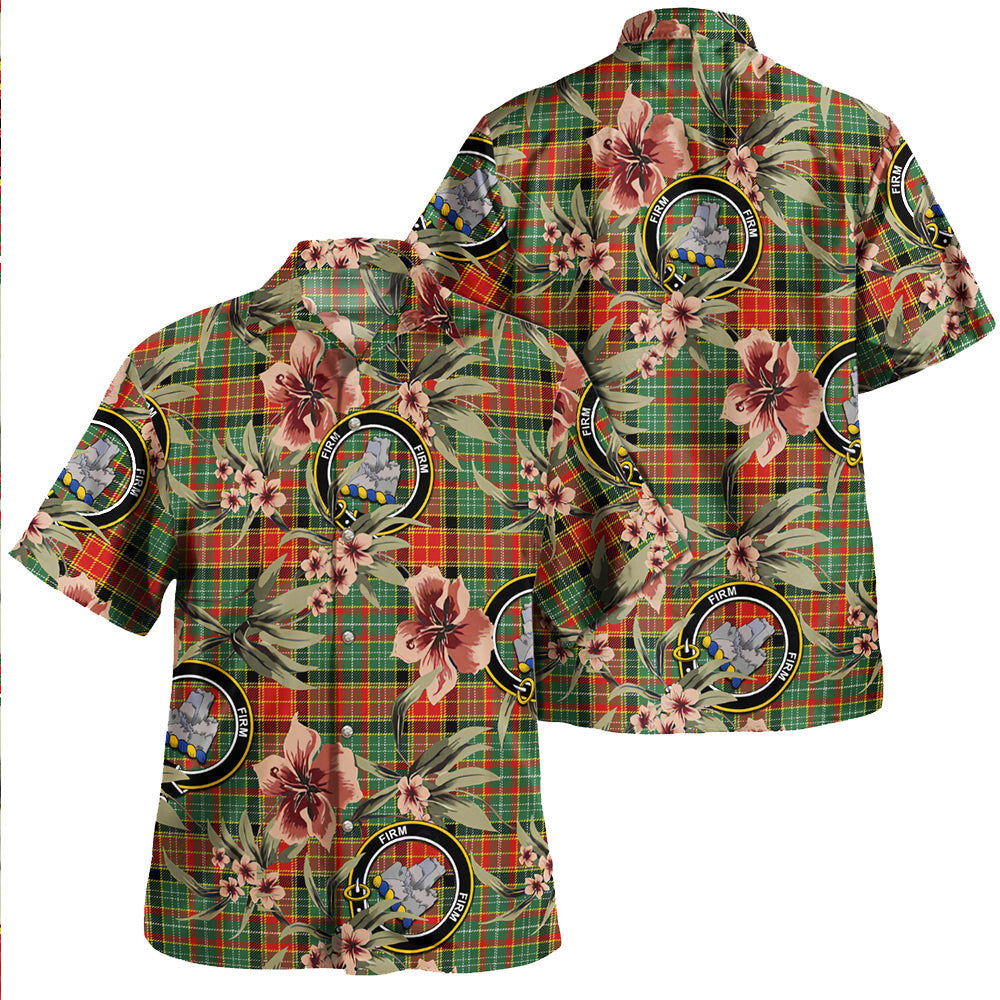 Dalrymple of Castleton #2 Modern Tartan Clan Crest Badge Aloha Hawaiian Shirt Tropical Old Style JY34 Dalrymple of Castleton #2 Modern Tartan Tartan Today   