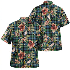 Clan Lamont (MacLamont) Ancient Tartan Crest Badge Aloha Hawaiian Shirt Tropical Old Style ME47 Lamont (MacLamont) Ancient Tartan Tartan Today   