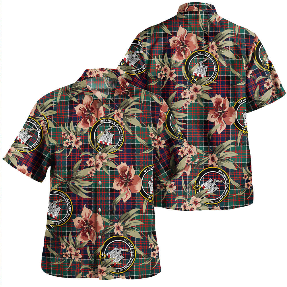 Clan MacDonald of Clanranald (Donald of Clanranald) Modern Tartan Crest Badge Aloha Hawaiian Shirt Tropical Old Style KO34 MacDonald of Clanranald (Donald of Clanranald) Modern Tartan Tartan Today   