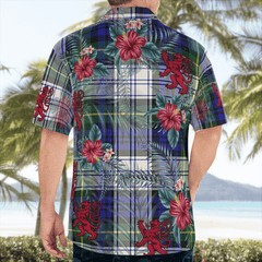 Clan Gordon Dress Modern Tartan Scottish Lion Hawaiian Shirt IT27 Gordon Dress Modern Tartan Tartan Hawaii Shirt   