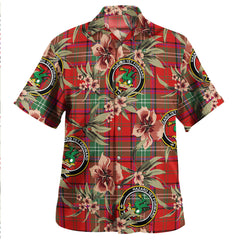 Clan Seton Modern Tartan Crest Badge Aloha Hawaiian Shirt Tropical Old Style NK47 Seton Modern Tartan Tartan Today   