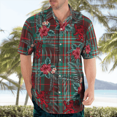 Clan Scott Brown Ancient Tartan Scottish Lion Hawaiian Shirt CR39 Scott Brown Ancient Tartan Tartan Hawaii Shirt   