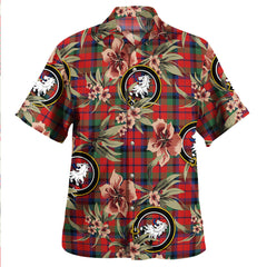 Clan MacNaughton Modern Tartan Crest Badge Aloha Hawaiian Shirt Tropical Old Style MY83 MacNaughton Modern Tartan Tartan Today   