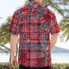 Clan Udny Tartan Scottish Lion Hawaiian Shirt NQ79 Udny Tartan Tartan Hawaii Shirt   