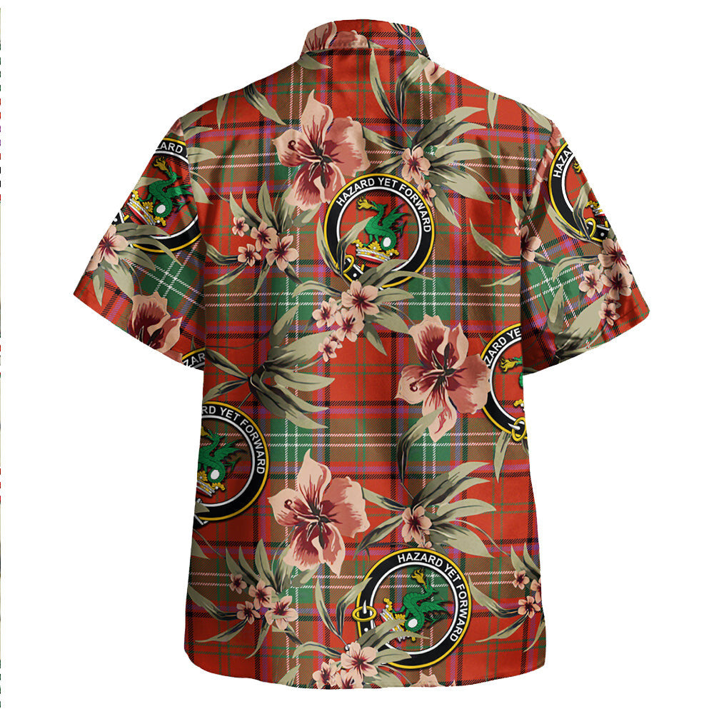 Clan Seton Ancient Tartan Crest Badge Aloha Hawaiian Shirt Tropical Old Style DW69 Seton Ancient Tartan Tartan Today   