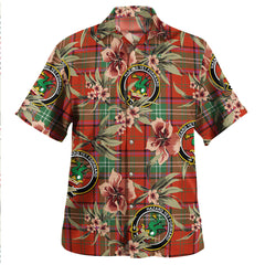 Clan Seton Ancient Tartan Crest Badge Aloha Hawaiian Shirt Tropical Old Style DW69 Seton Ancient Tartan Tartan Today   