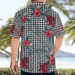 Clan Shepherd Tartan Scottish Lion Hawaiian Shirt IV89 Shepherd Tartan Tartan Hawaii Shirt   