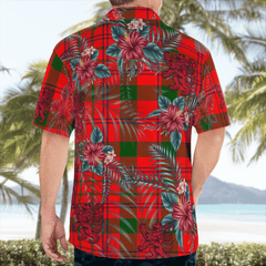 Clan MacDonnell of Keppoch Modern Tartan Scottish Lion Hawaiian Shirt BI24 MacDonnell of Keppoch Modern Tartan Tartan Hawaii Shirt   